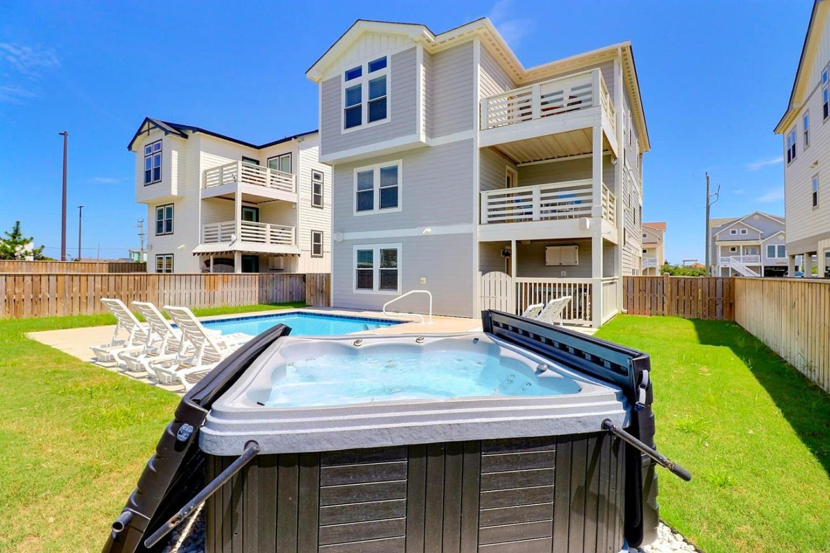 4058 Beach Haven 4 Min Walk To Beach Pool Kitty Hawk Ngoại thất bức ảnh