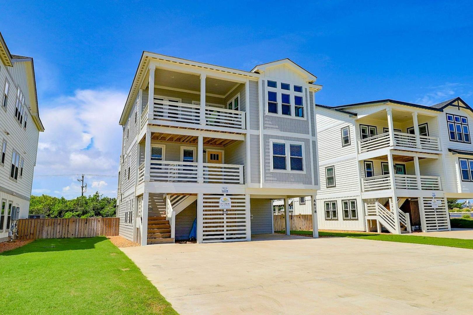 4058 Beach Haven 4 Min Walk To Beach Pool Kitty Hawk Ngoại thất bức ảnh